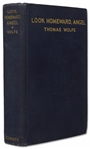 Thomas Wolfe Signed First Printing, First Edition of ''Look Homeward, Angel'' -- Signed in 1929, the Year of Publication